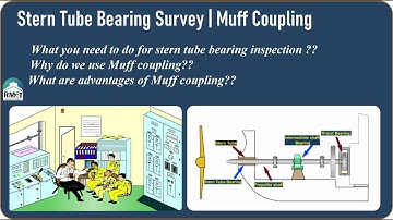 Stern Tube Bearing Survey | What is Muff Coupling??| Advantages of Muff Coupling| Ramesh