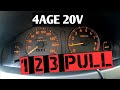 4AGE 20V stock C160 acceleration