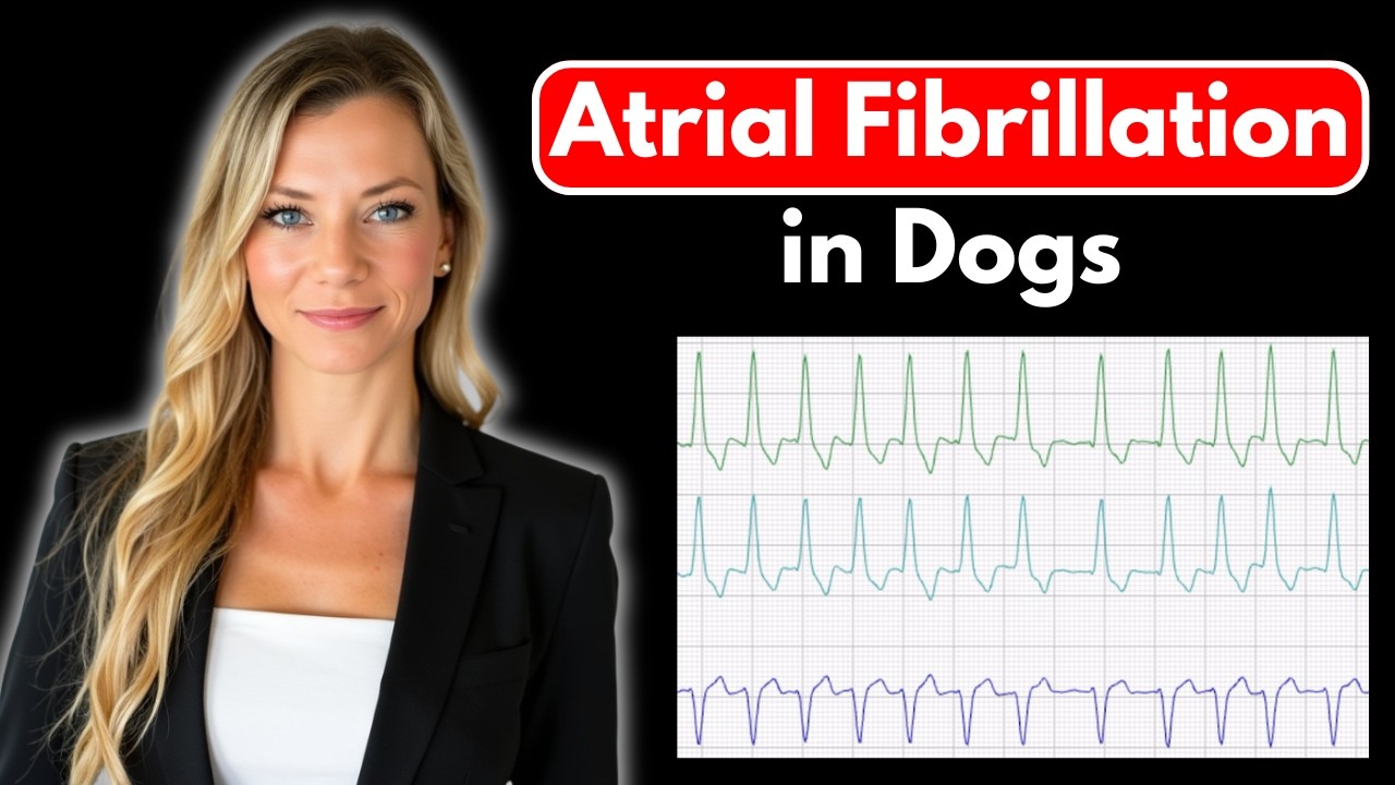 Atrial Fibrillation in Dogs | Veterinary ECG Rhythm Series