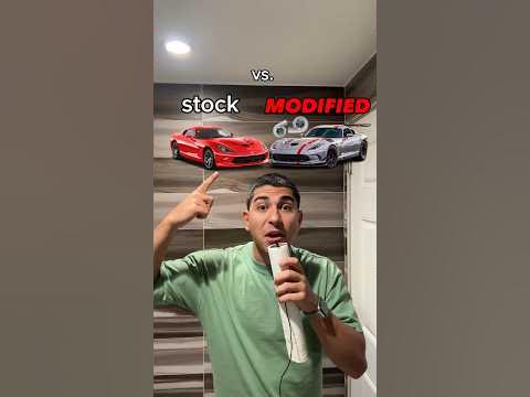 @Dodge VIPER STOCK VS. MODIFIED 🐍🤯 - YouTube
