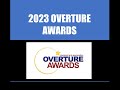 2023 Overture Awards