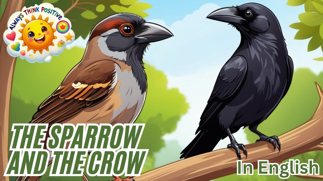 The Sparrow and the Crow - A Beautiful Kids' Story | Bedtime Stories ...