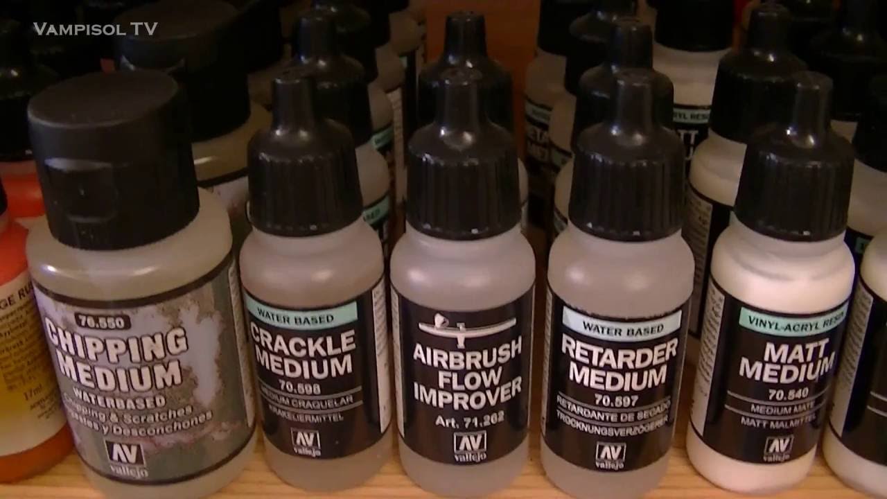 Vallejo Crackle Medium ausprobiert YouTube