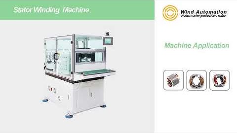 WIND-SW-2 Two Poles Stator Automatic Coil Winding Machine Motor Coil Winder