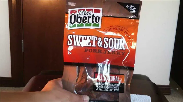 Oberto Sweet & Sour Pork Jerky Review