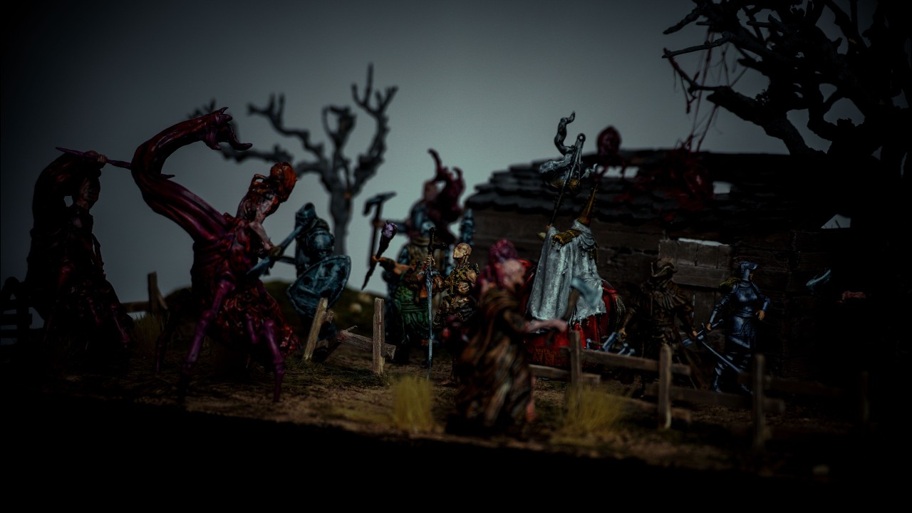They Weren't Expecting This... | Infected Village Diorama