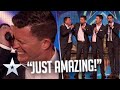 Dad forms a PHENOMENAL quartet with his SONS! I Auditions I BGT Series 9