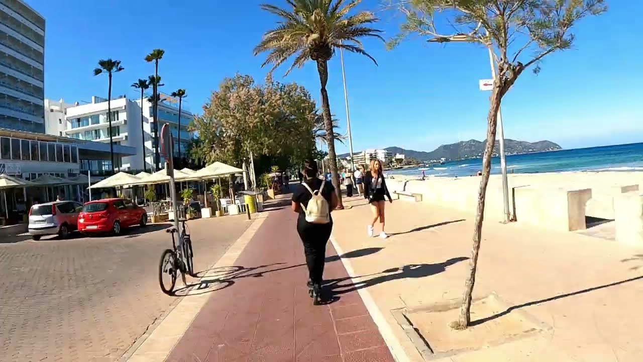 Cala Millor - Strandpromenade - Mallorca / Majorca