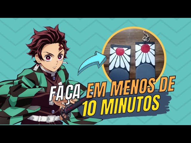 Brinco do Tanjiro Demon Slayer