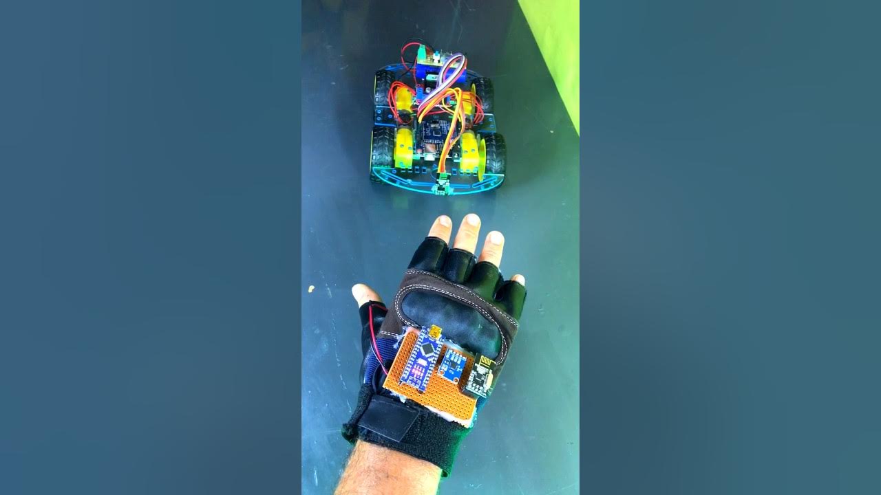 How to Make a Gesture Control Robot at Home #shorts - YouTube