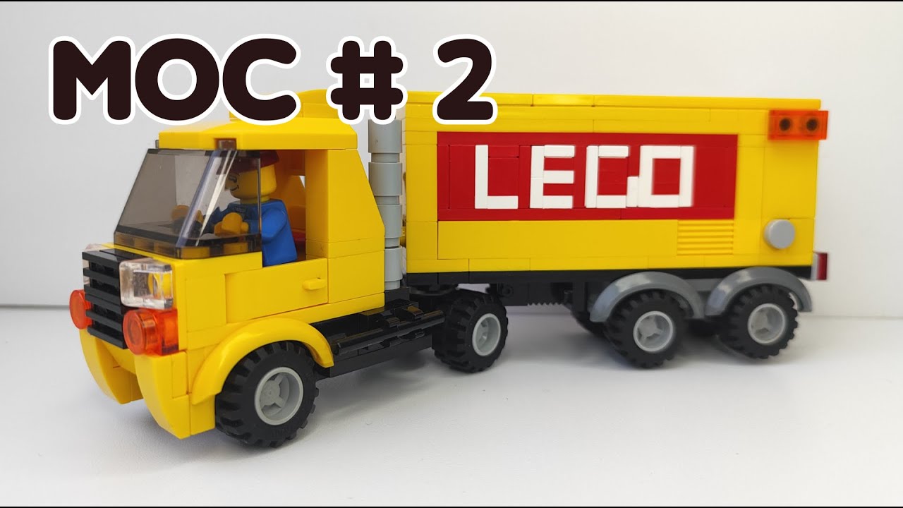 LEGO САМОДЕЛКА "Грузовик LEGO"|Ремейк набора 1983 года|Lego MOC # 2|Лего самоделки