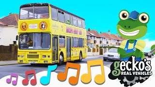 Party On The Party Bus｜NEW Kids Song｜Gecko's Real Vehicles Music｜Trucks For Children screenshot 5