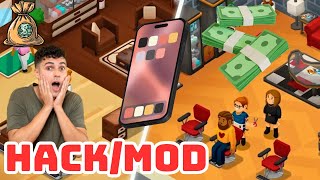 Idle Barber Shop Tycoon Hack/MOD iOS Android screenshot 4