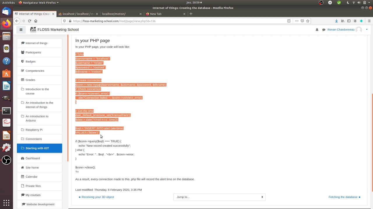 How to create a simple database with PHP and MySQL? - YouTube