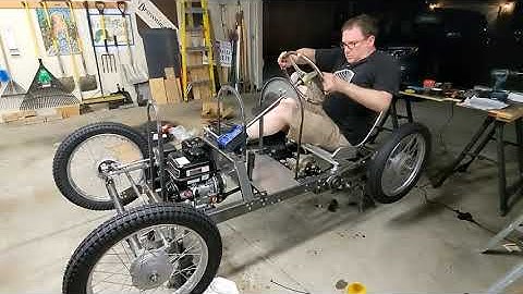 First Start of my GN GNAT Cyclekart