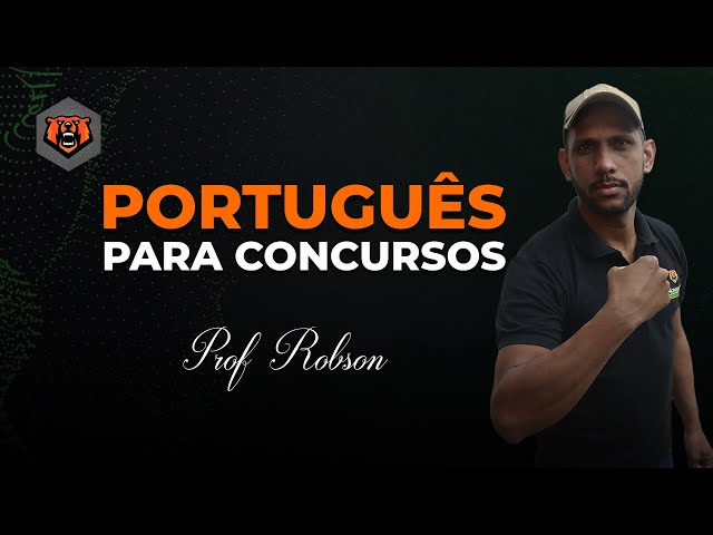 Concurso PMMG - Português - Prof. Robson - Monster Concursos 