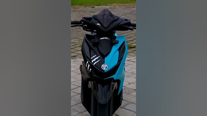 modifikasi motor beat deluxe warna item biru proper🥶🥶🥶