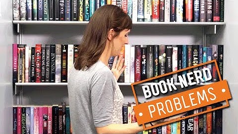 Book Nerd Problems | Limited Book Space