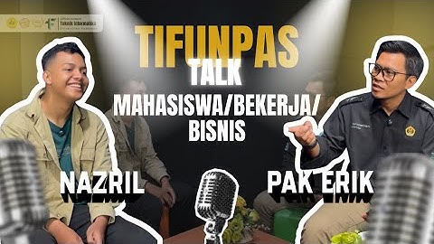 TIFUNPASTALK #2, (NAZRIL, Game Artis, mahasiswa Dari TIF UNPAS)