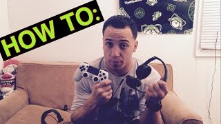USE DRE BEATS AS A MIC ON PS4 (TUTORIAL 