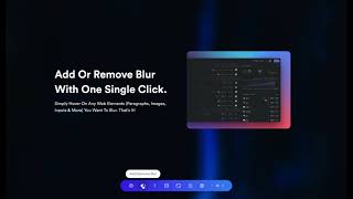 Blur Sensitive Information While Screen Sharing, Recording Video With One Single Click Profile