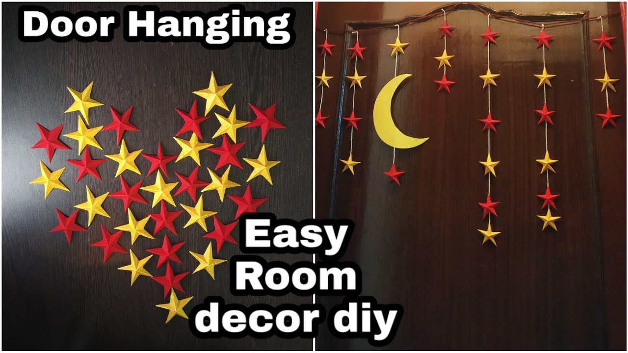 Door hanging Wall hanging Door makeover diy room decor diy