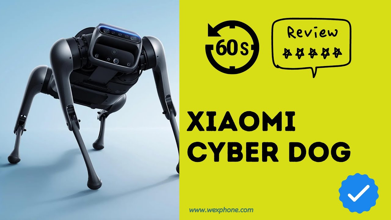 Xiaomi Cyber Dog: Quick Review and Specifications