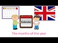 Anglais dbutant  les mois en anglais