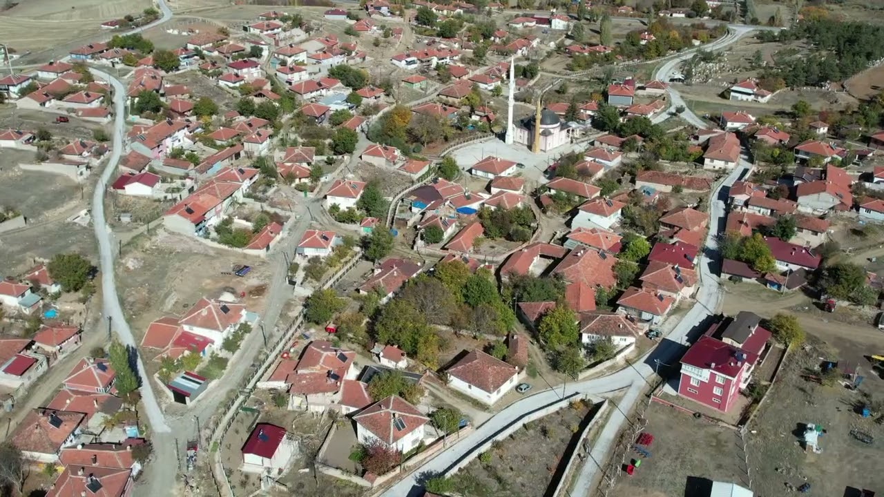 Yozgat Topçu Köyü drone çekimi 