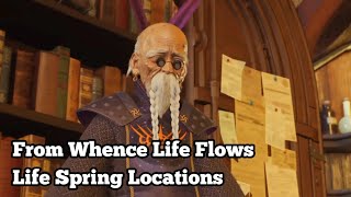 From Whence Life Flows Life Spring Locations - Final Fantasy VII Rebirth