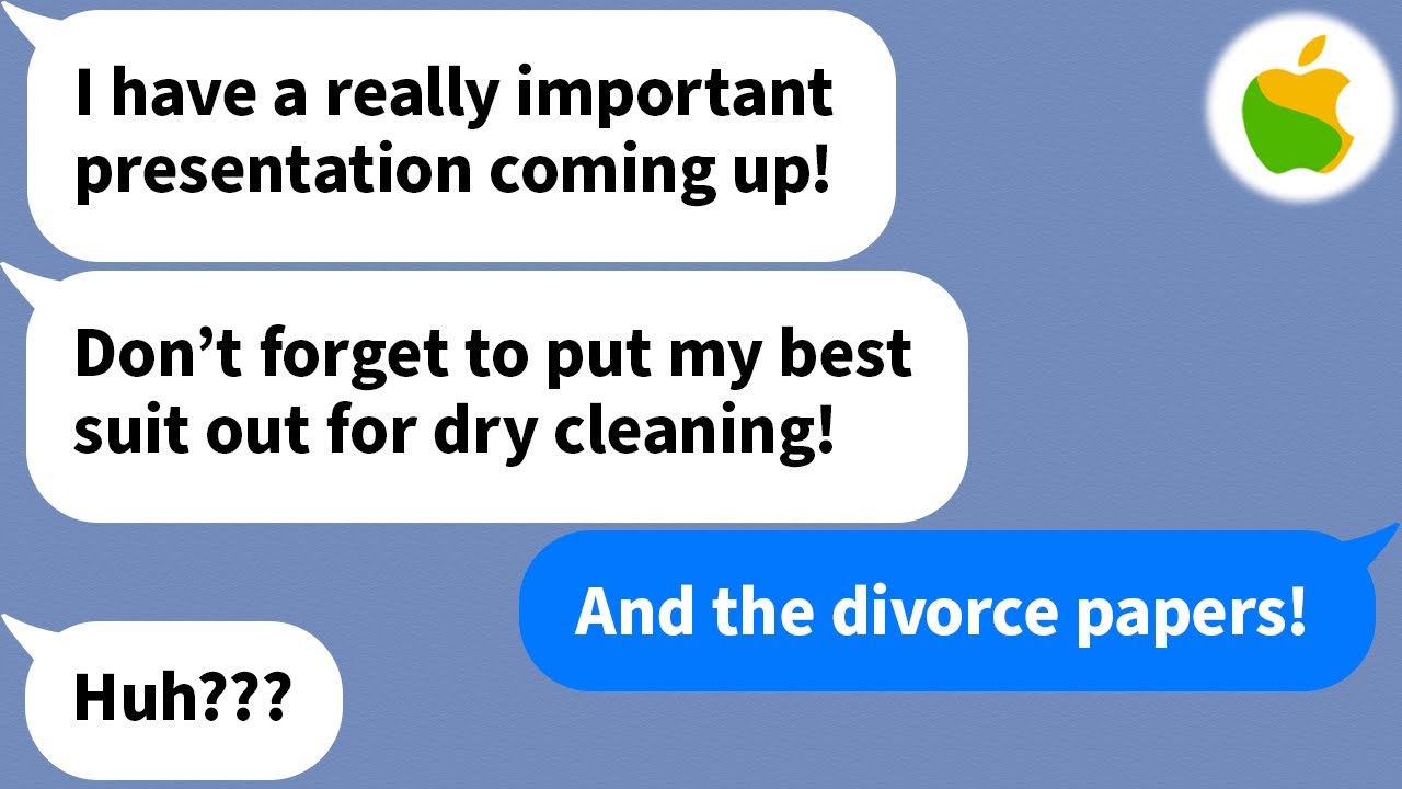 【Apple】 My husband cheated on me on our anniversary