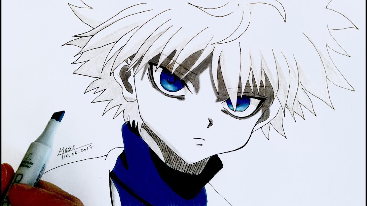 dessin manga hunter x hunter