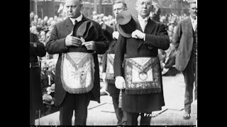 Detroit Masonic Temple Parade and Cornerstone Ceremony September 18, 1922