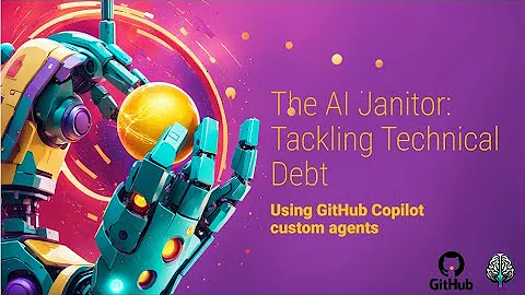 The AI Janitor: Working with Technical Debt using GitHub Copilot Custom Agents