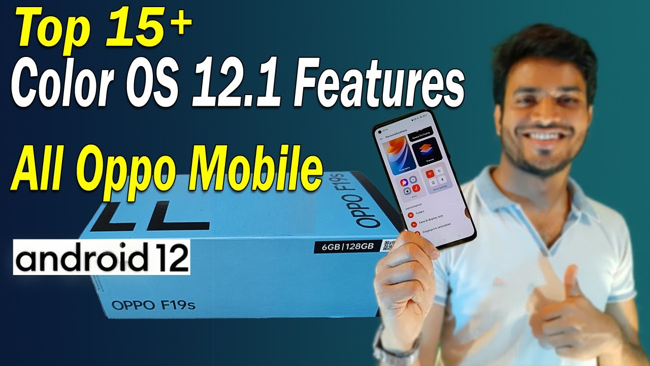 Color OS 12.1 Best Features in Oppo F19s | Oppo Coloros 12.1 with ...