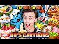 Try not to eat  iconic 80s cartoons