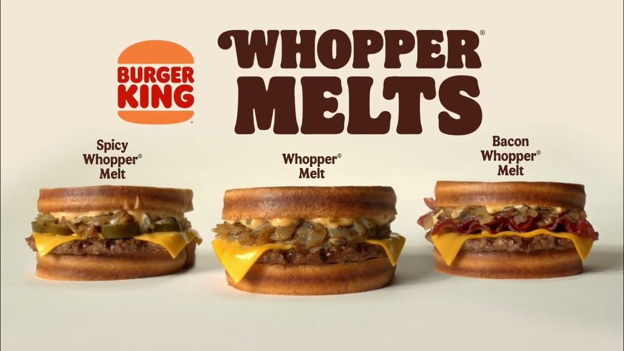 Whopper Melts Canada Burger King YouTube