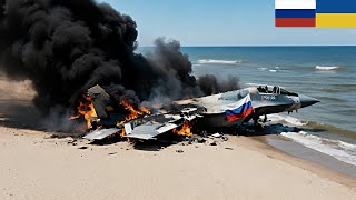 NATO VE RUSYA'NIN İLK HAVA SAVAŞI! Ukrayna F-16 Savaş Uçağı Kırım'da SU-57'yi Düşürd screenshot 5