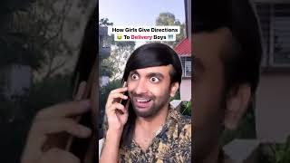 Girls giving directions to delivery boys! #ytshorts #shorts #comedy #relatable #humour #sarorahere