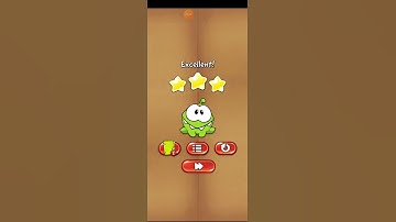 cut the rope full free level 2 walkthrough Solution