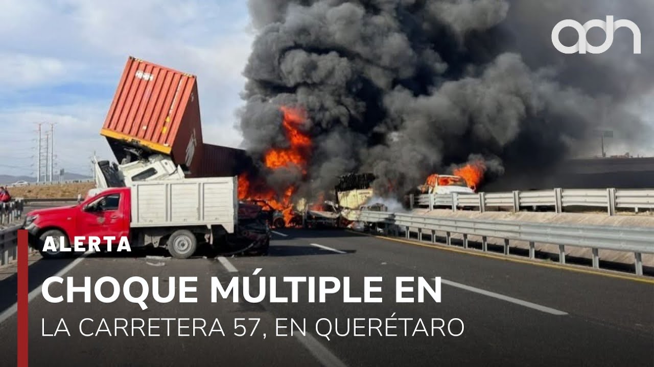 🚨¡Última Hora! Terrible accidente en el kilómetro 28 de la carretera 57 ...