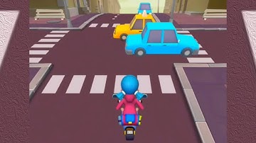 Paper Boy Race 🛵💯 All Levels Gameplay Walkthrough New Android, ios game