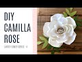How to Make DIY BIG Paper flowers - Camilla