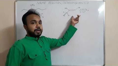 Name reactions and Rearrangements Organic Chemistry for CSIR NET JRF part-1.