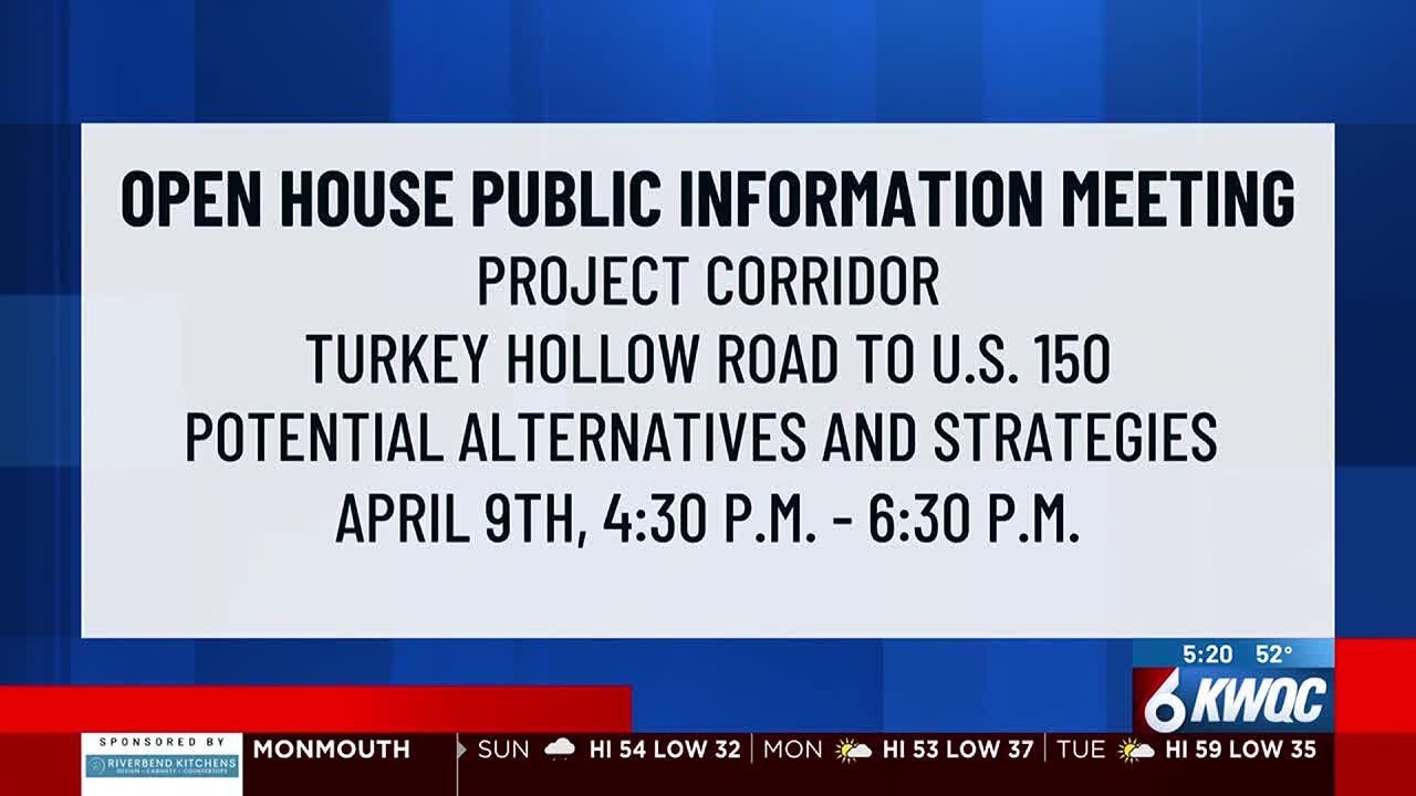 Open house public information meeting project corridor