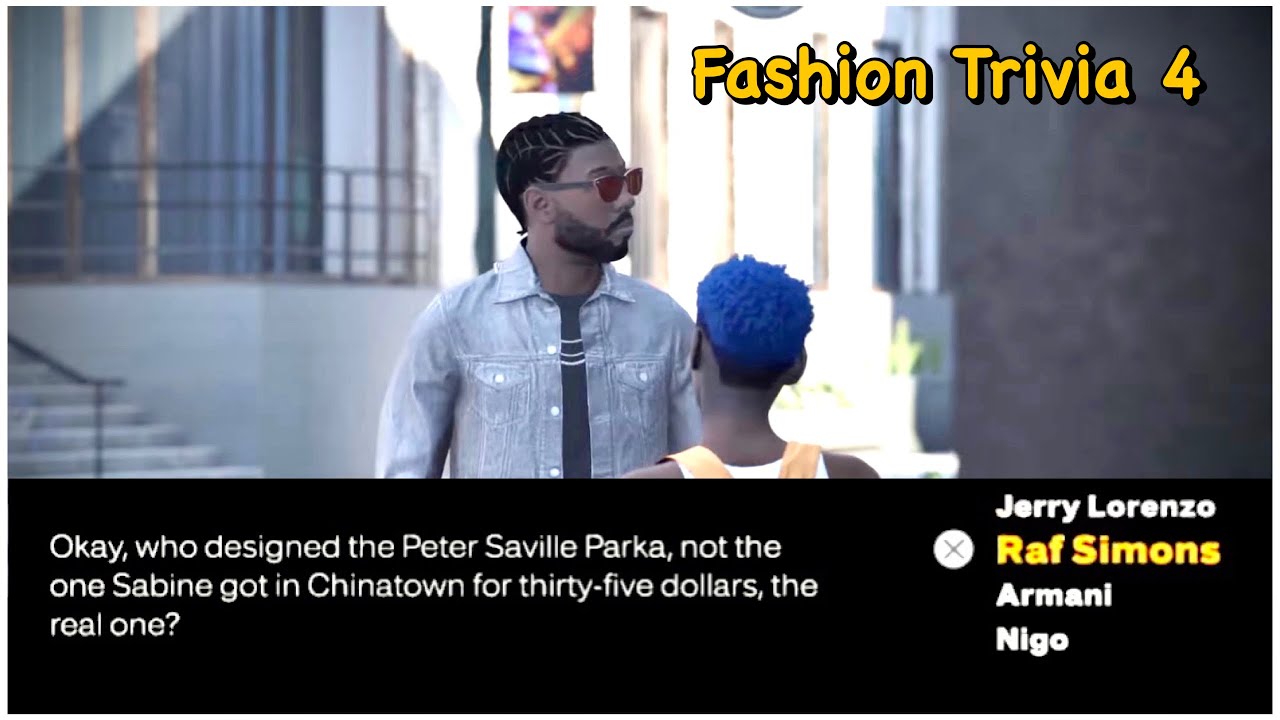 Fashion Trivia 4 Answers Yolanda And Sabine Trivia Question Answers 
