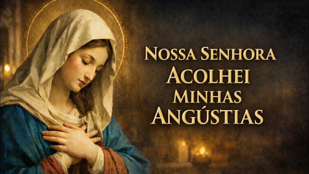 Nossa Senhora, Acolhei Minhas Angústias e Protegei Minha Vida - Poderosa Oração 