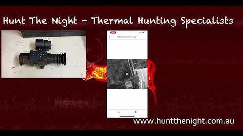 Quick review of the HIKMICRO Apple app with ben from huntthenight.com.au