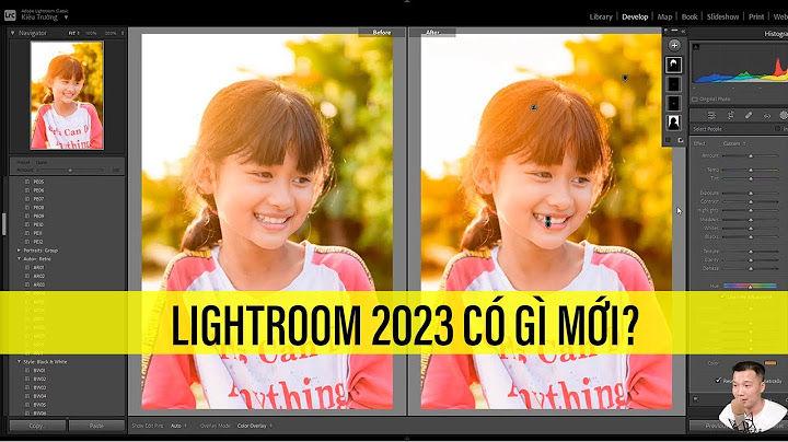 So sánh ảnh đã làm với ảnh gốc trong lightroom năm 2024