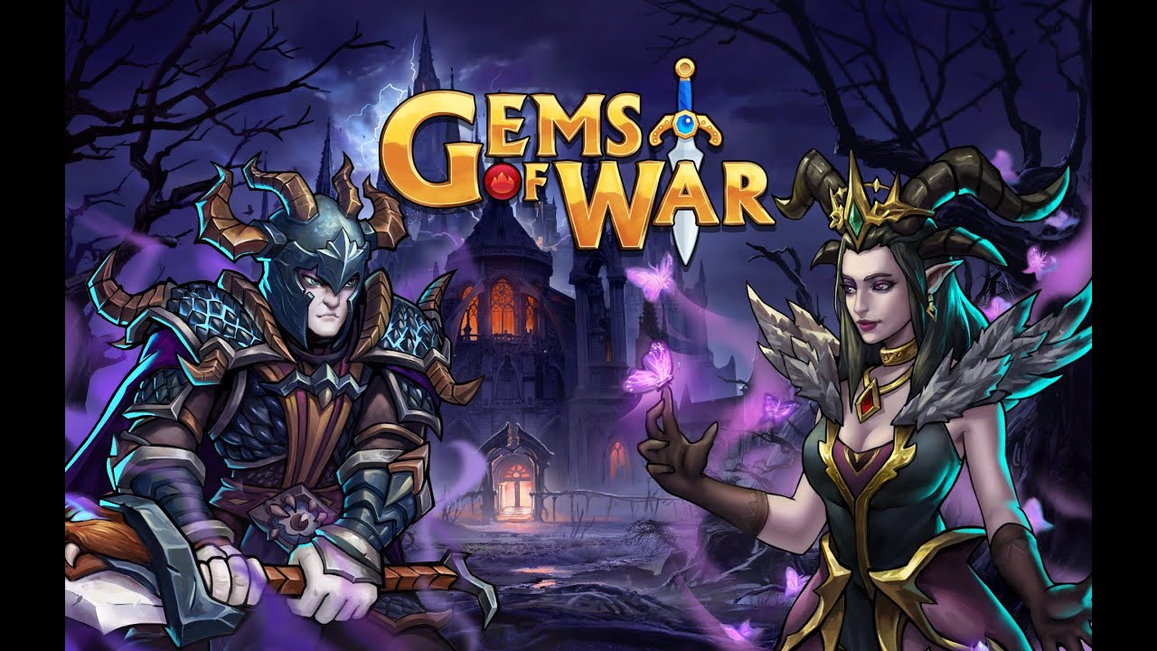Gems of War - Dark Court Pure Faction level 500 [With Potions]
